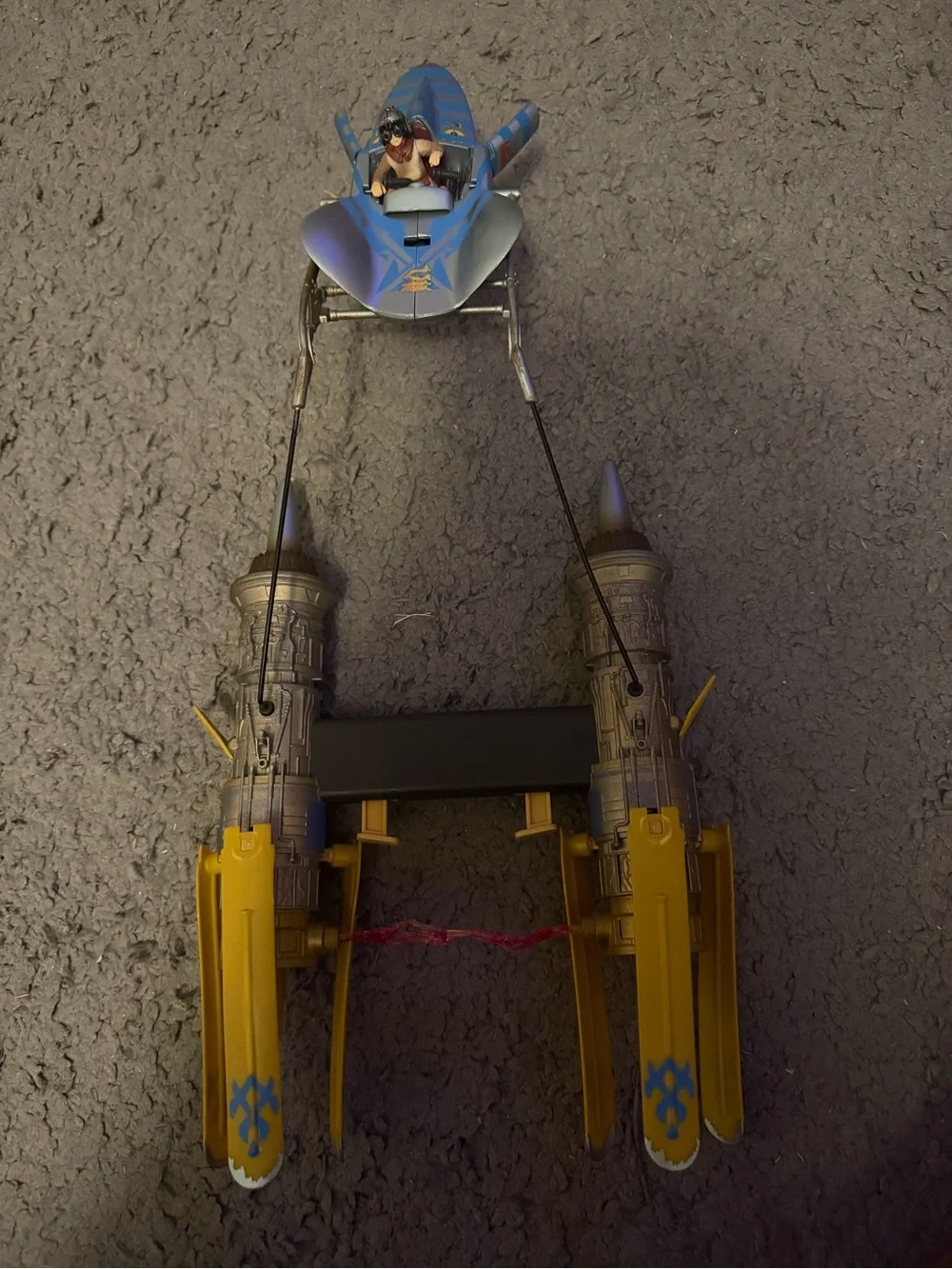 1998 HASBRO STAR WARS EPISODE 1 ANAKIN SKYWALKER'S POD RACER